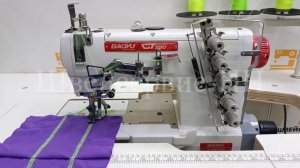 Плоскошовная машина BAOYU GT-550D-01UTD (6,4мм) (комплект На утопленном столе) БУ без автоматики