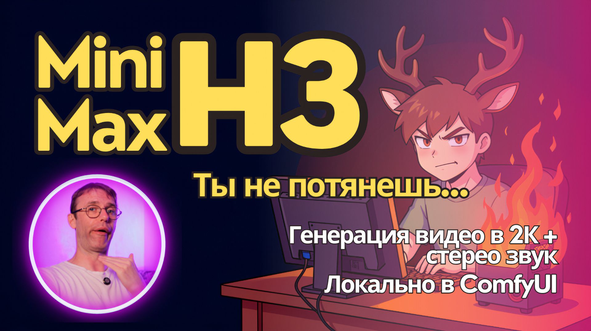 MiniMax H3 - новый король локальной генерации видео. Большой обзор модели + гайд по использованию