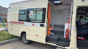 В поселок Ишня Ростовского округа приехал мобильный ФАП для диспансеризации жителей