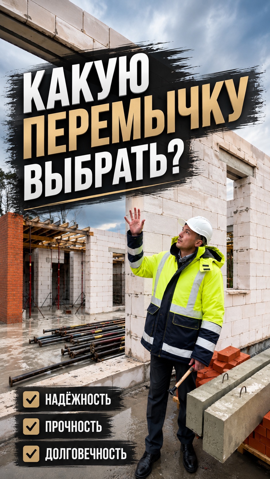 Перемычка для строительства 🧱 Какую перемычку выбрать при строительстве дома и зачем она нужна?