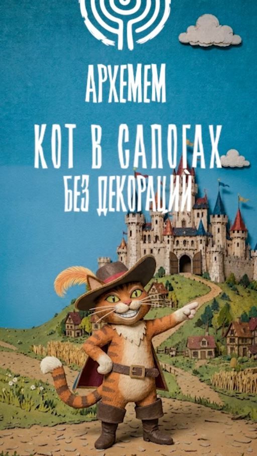 Архемем. Эпизод 03. Кот в сапогах без декораций.