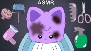 ASMR сказка: кролик-парикмахер творит чудеса — стрижём и веселимся!