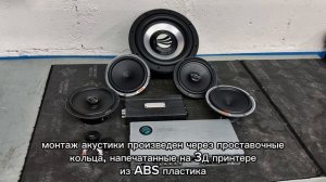 Полная замена штатной аудиосистемы в Mercedes-Benz GLE кузов 166 — часть 2
