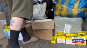 Моменты вчерашней разгрузки «фуры добра» от вас.  Низкий вам поклон!