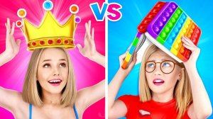 Популярный студент VS Непопулярный студент. Как быть популярным в школе! Веселые ситуации в школе