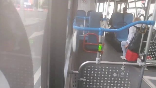 Поездка На Электробусе М3 Метро БауманскаяУлица МнёвникиХорошевский Мост Москва 04.07.2026