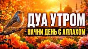 🌅 ДУА УТРОМ - И АЛЛАХ ИЗМЕНИТ ВАШ ДЕНЬ 🤲