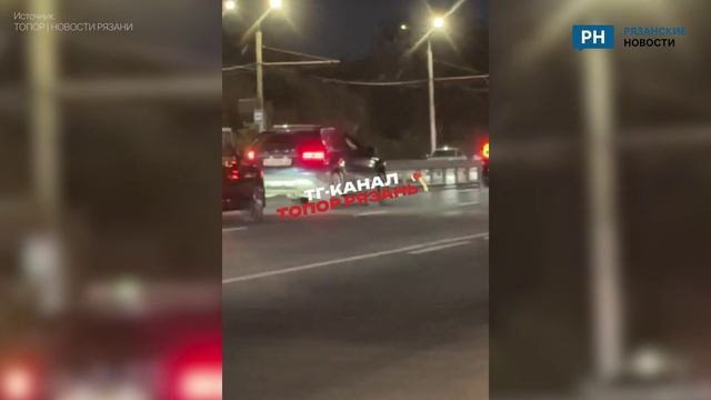 В Рязани женщина бросалась под колеса машин