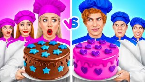 Кулинарный Челлендж_ Мальчики VS Девочки _ Потрясающие Кухонные Хитрости