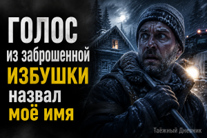 Голос из заброшенной избушки назвал меня по имени