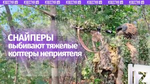 Антидроновые снайперы: как наши бойцы чистят небо от малых БПЛА неприятеля