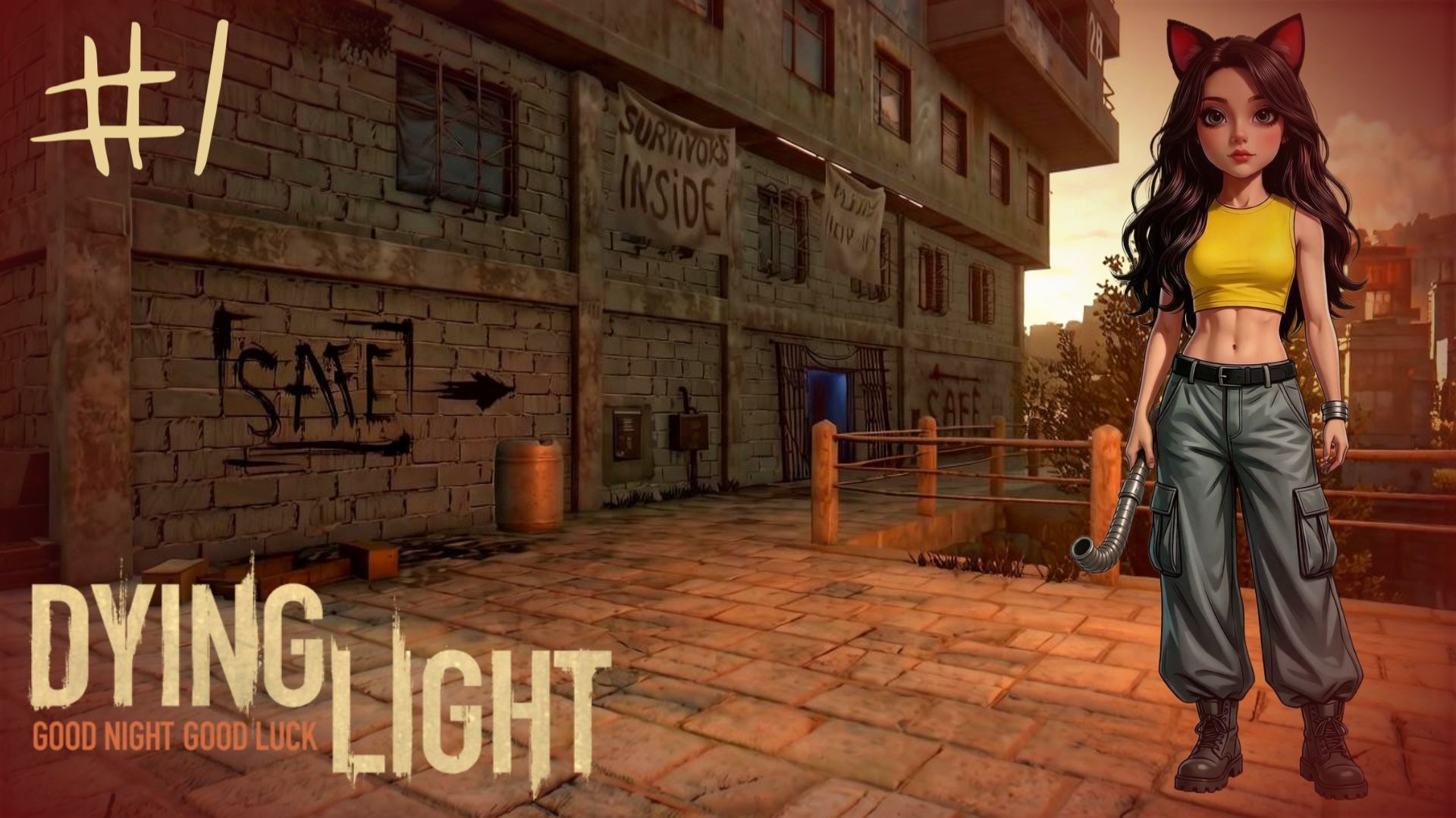 Первый шаг в Харран - Dying Light #1 (no Commentary)