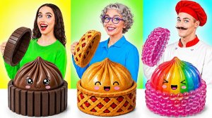 Кулинарный Челлендж# Я против Бабушки # Сумасшедшие Идеи для Пранков c Candy DO