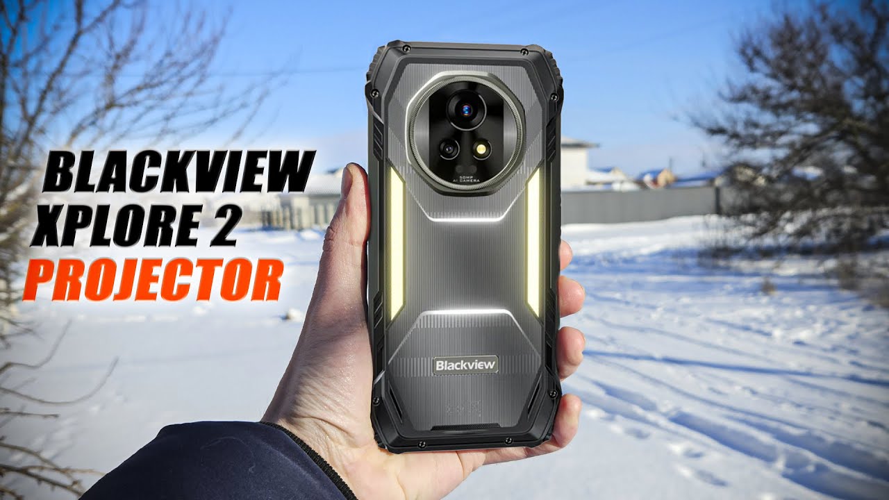 Blackview Xplore 2 Projector - захищений смартфон з ПРОЄКТОРОМ та іншими фішками!