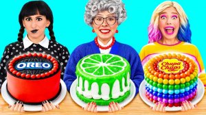 Кулинарный Челлендж# Я против Бабушки # Смешные Рецепты с Едой