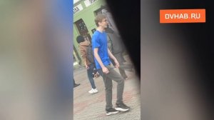Женщина потеряла сознание прямо на центральной улице Хабаровска