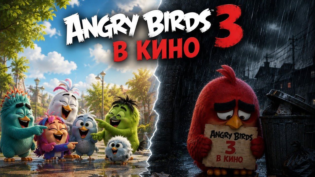 🔥 ANGRY BIRDS 3 В КИНО — Русский трейлер (Дубляж, 2026) 🔥🐦