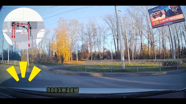 бульвар Ибрагимова - Разворот - Большая Гражданская