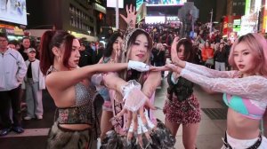 📹 [DANCE IN PUBLIC | TIMES SQUARE] KATSEYE (캣츠아이) «PINKY UP» | ONE TAKE. → w3nd4y