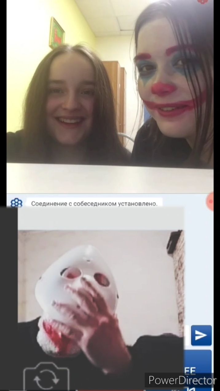 Джейсон снимает маску в чатрулетке