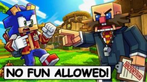 Can Sonic Survive The STRICTEST Minecraft School!