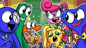 РАДУЖНЫЕ ДРУЗЬЯ — КТО КРУЧЕ?! | Poppy Playtime/Rainbow Friends — Анимации на русском