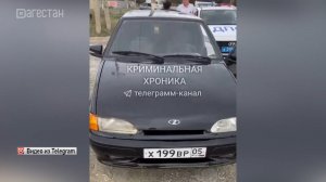 В Махачкале задержали пьяного водителя