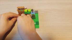 Обзор на набор lego Minecraft «Арбузная ферма».