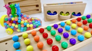 Волновой склон HABA, рельсы Tiisanadaikusan и MarblePackRail, скелетная машинка GOGO