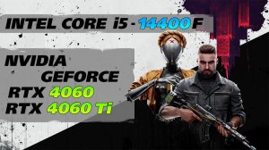 Тест GeForce RTX 4060 VS RTX 4060 Ti + Intel Core i5-14400F в 10 играх! 1080p + 1440p