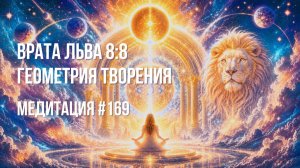 [Медитация #169]  Врата Льва 8:8 и геометрия творения