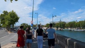 Пешеходная прогулка по Парижу, 2026 Летняя жара