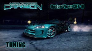 Need for Speed Carbon Tuning Dodge Viper SRT-10
