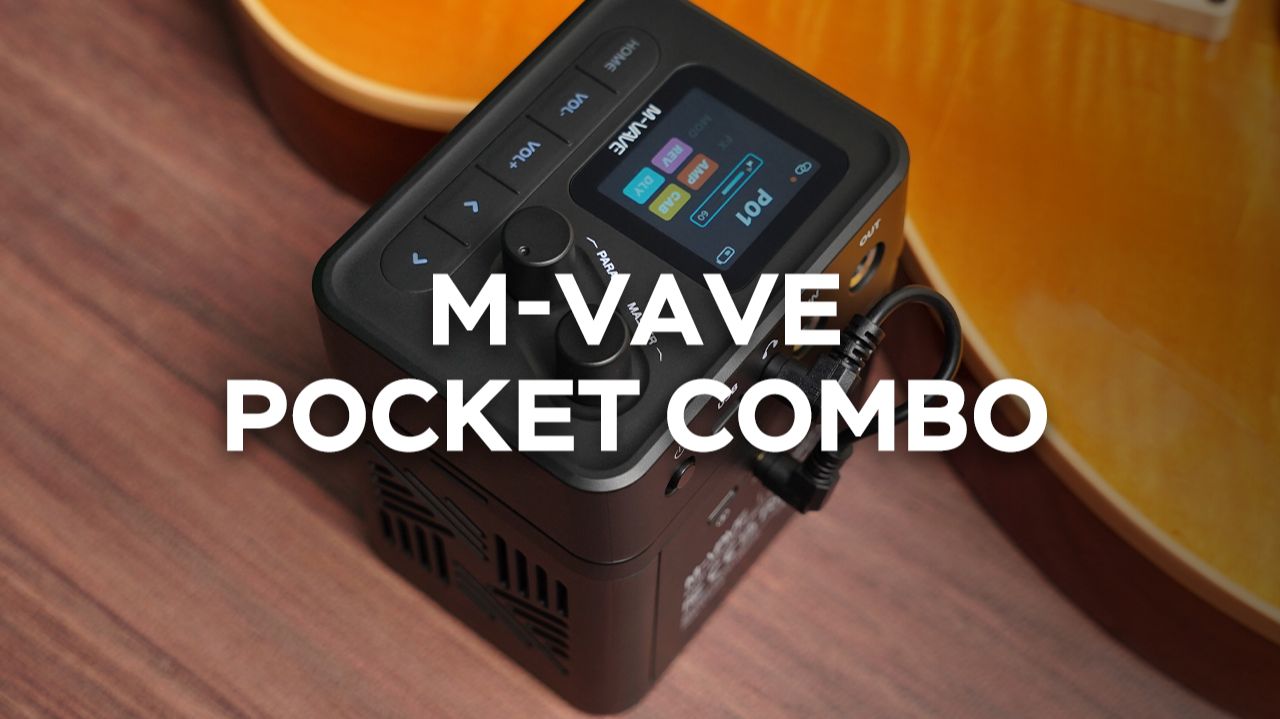 【M-VAVE】Официальный релиз POCKET COMBO｜Портативная гитарная колонка с эффектами уже здесь!