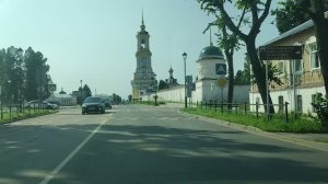 Проезд по старинному и красивому городу Суздалю