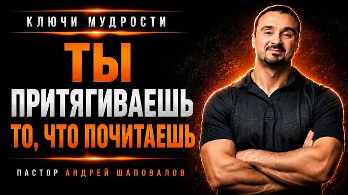 КЛЮЧИ МУДРОСТИ «Ты притягиваешь то, что почитаешь» Пастор Андрей Шаповалов.mkv