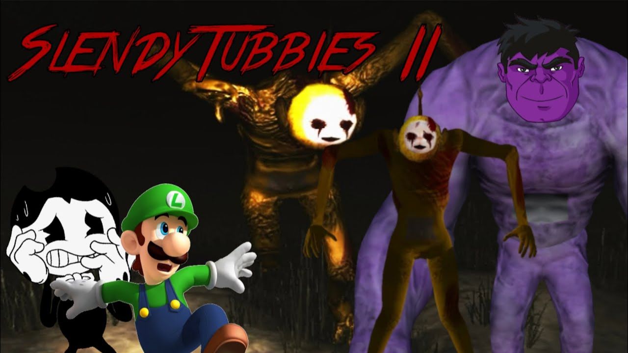 Bendy And Luigi Plays Slendytubbies II Part 3