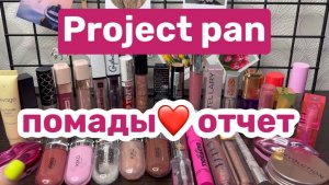 ❤️Проджект Пен помады отчет/Project pan