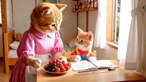 💖🐱 Секретный план папы-кота и котенка# сюрприз с массажным креслом, который сделает маму-кошку