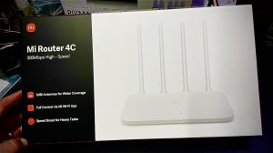 Маршрутизатор Xiaomi Mi WiFi Router 4C Global (DVB4231GL) 2,4GHz #розпакоука, огляд, перші враження