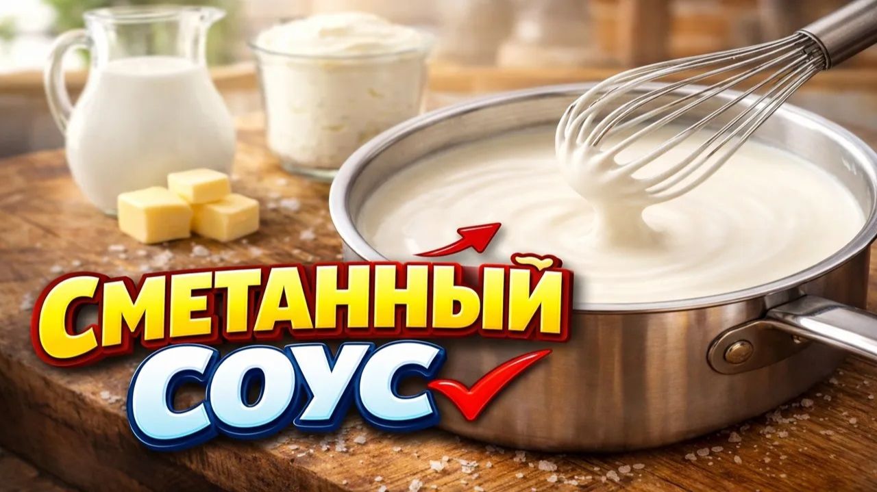Готовлю так всегда! Сметанный соус — простой рецепт, который получается у всех