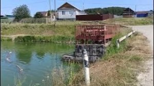 На Этом Прудке я Ловил Линя и Карася под Кило!!! Но давно.Выходные покатушки из архива