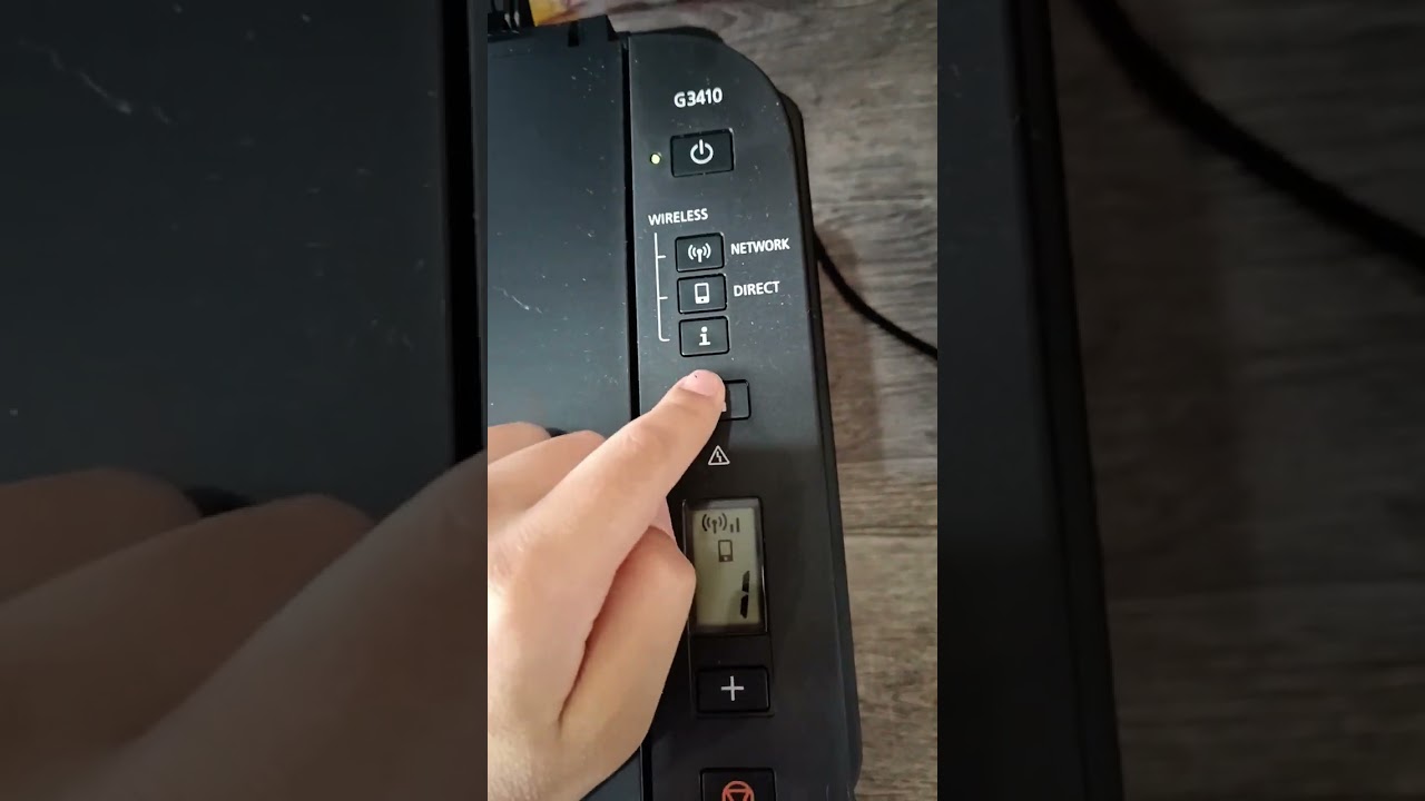 Прокачка чернильных трубок на принтере G3410 PIXMA CANON