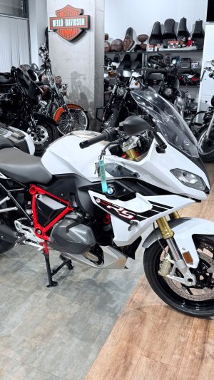 2022 BMW R1250RS Sport Light White Red Frame 48K (VIN WB10***6356)