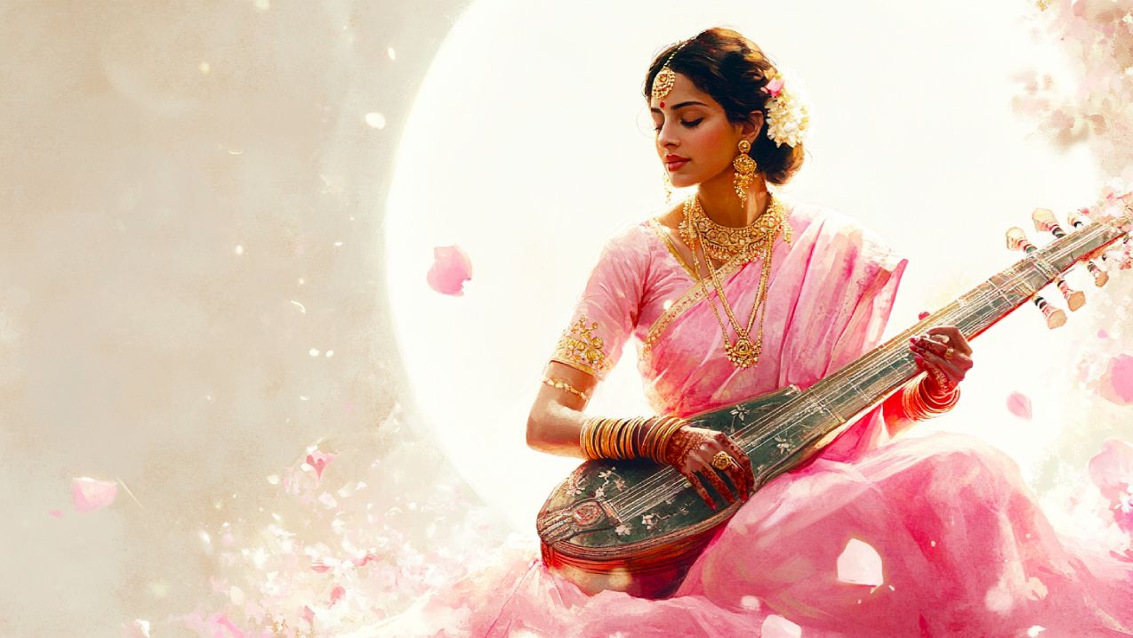 Morning Meditation Music  Soft Sitar & Bansuri Flute  Indian Classical For Calm & Positive Start