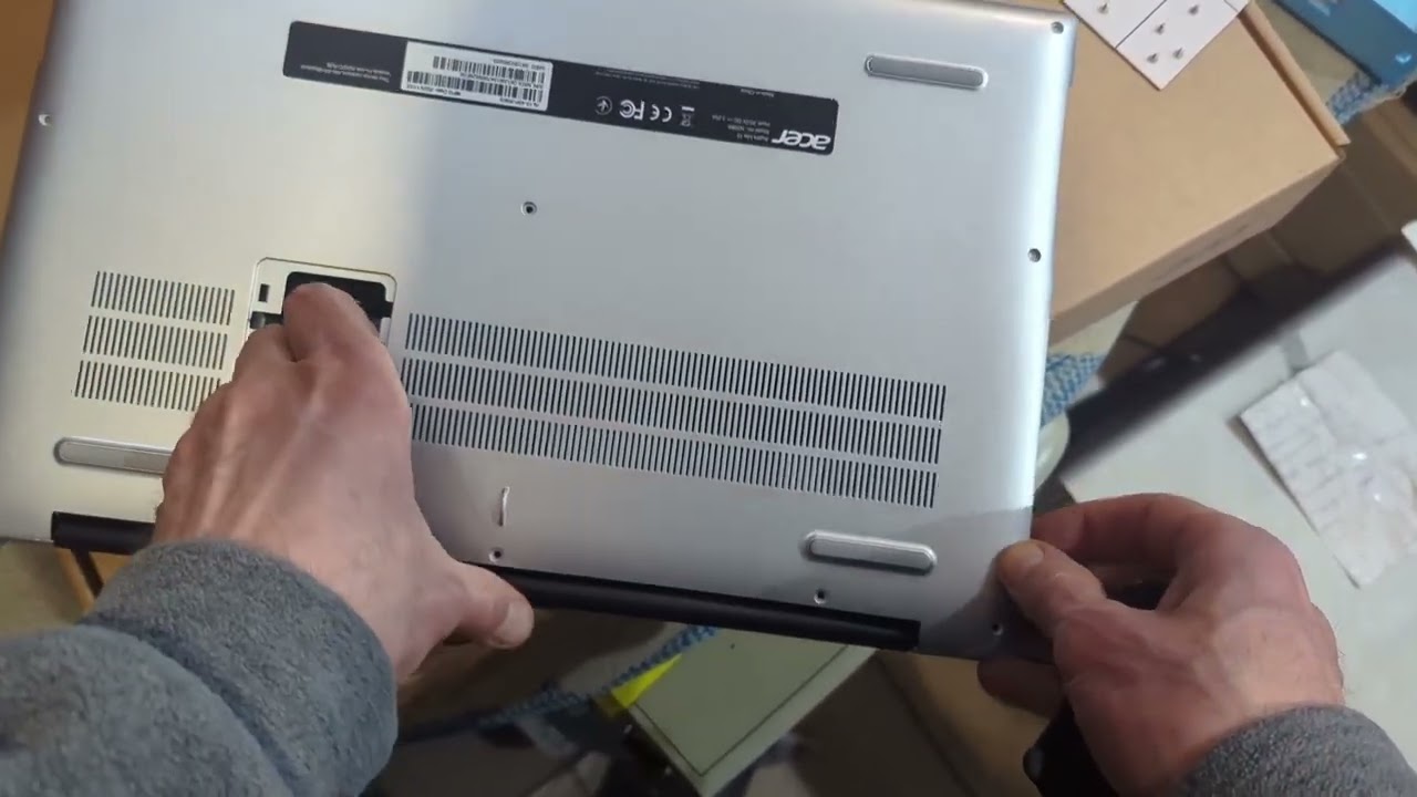 Ноутбук Acer Aspire AL15 45P R5K9 колхозный обзор с разборкой