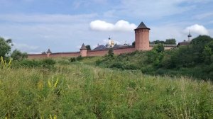 Луг на берегу Каменки в Суздале