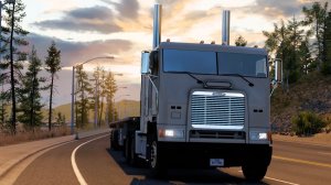 723 / ATS 1.60 / Freightliner FLB / Айдахо - Монтана.