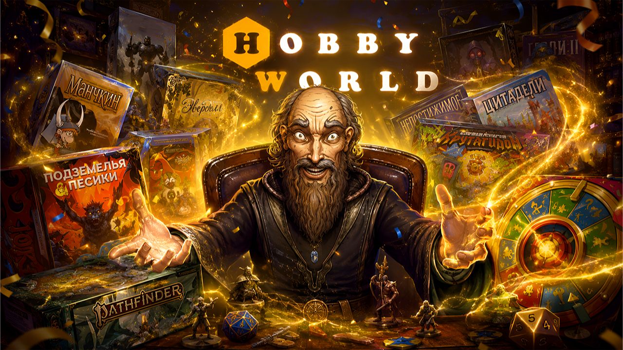 ЛУЧШИЕ настольные игры HOBBY GAMES, за последнее время