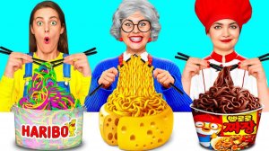 Кулинарный Челлендж# Я против Бабушки # Умные Гаджеты или Лайфхаки от Fun Fun Challenge